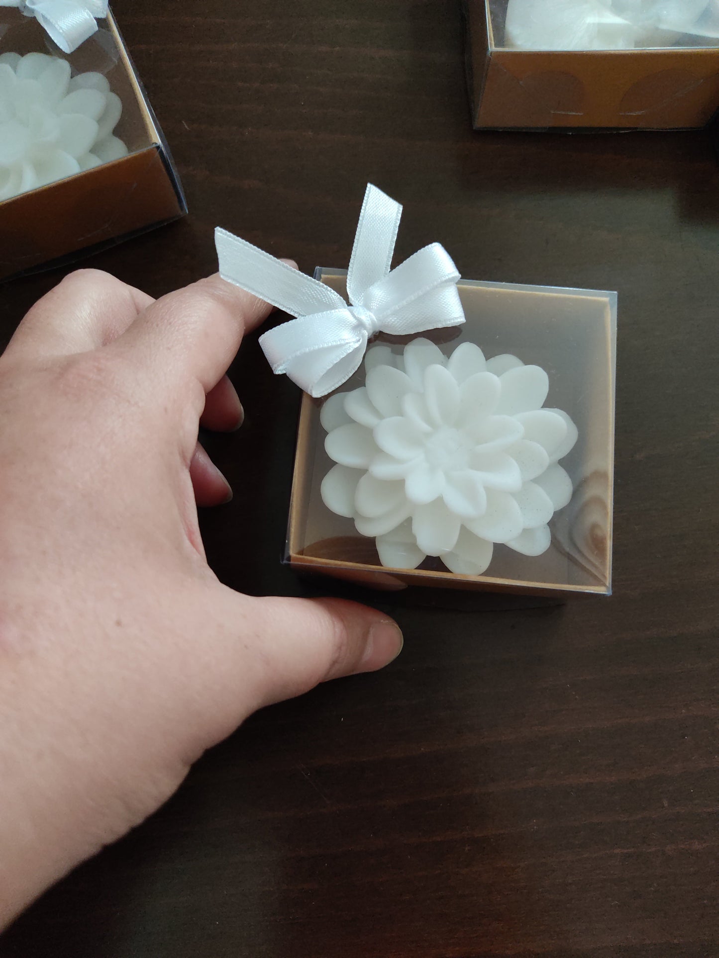 Wedding Candle Favors, Bridesmaid Favors, Bulk Blossom Candle Gifts, Scented soy candles Wedding favors for guests