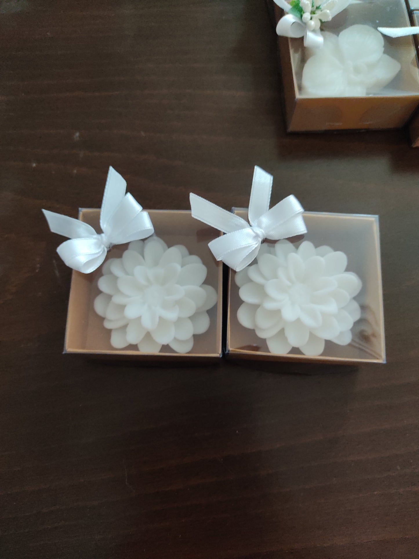 Wedding Candle Favors, Bridesmaid Favors, Bulk Blossom Candle Gifts, Scented soy candles Wedding favors for guests