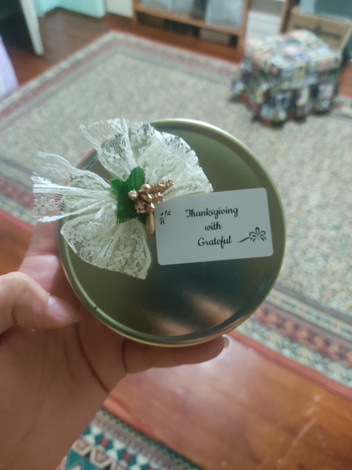 Scented Small Flower Garden Candle Box, Perfect Gift ideas