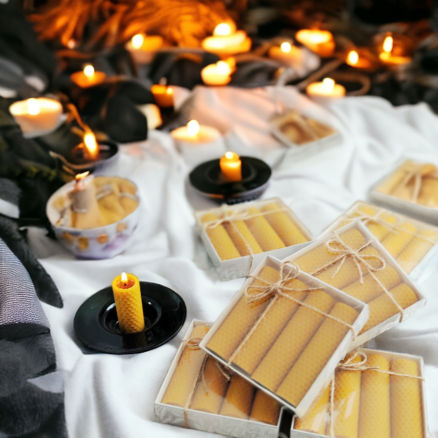 Wholesale Honeycomb Favors Candles Box