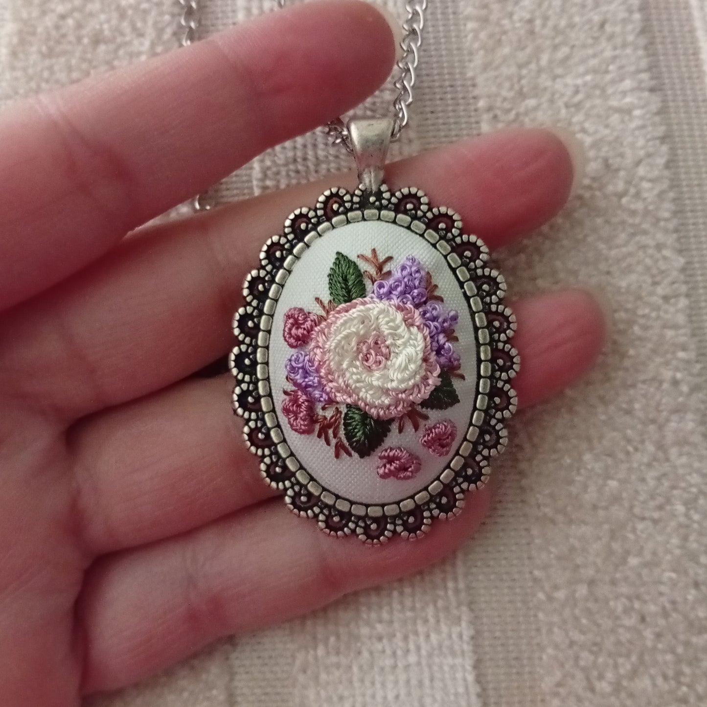 Hand Made Necklaces-Rococo Embroidery Gift ideas