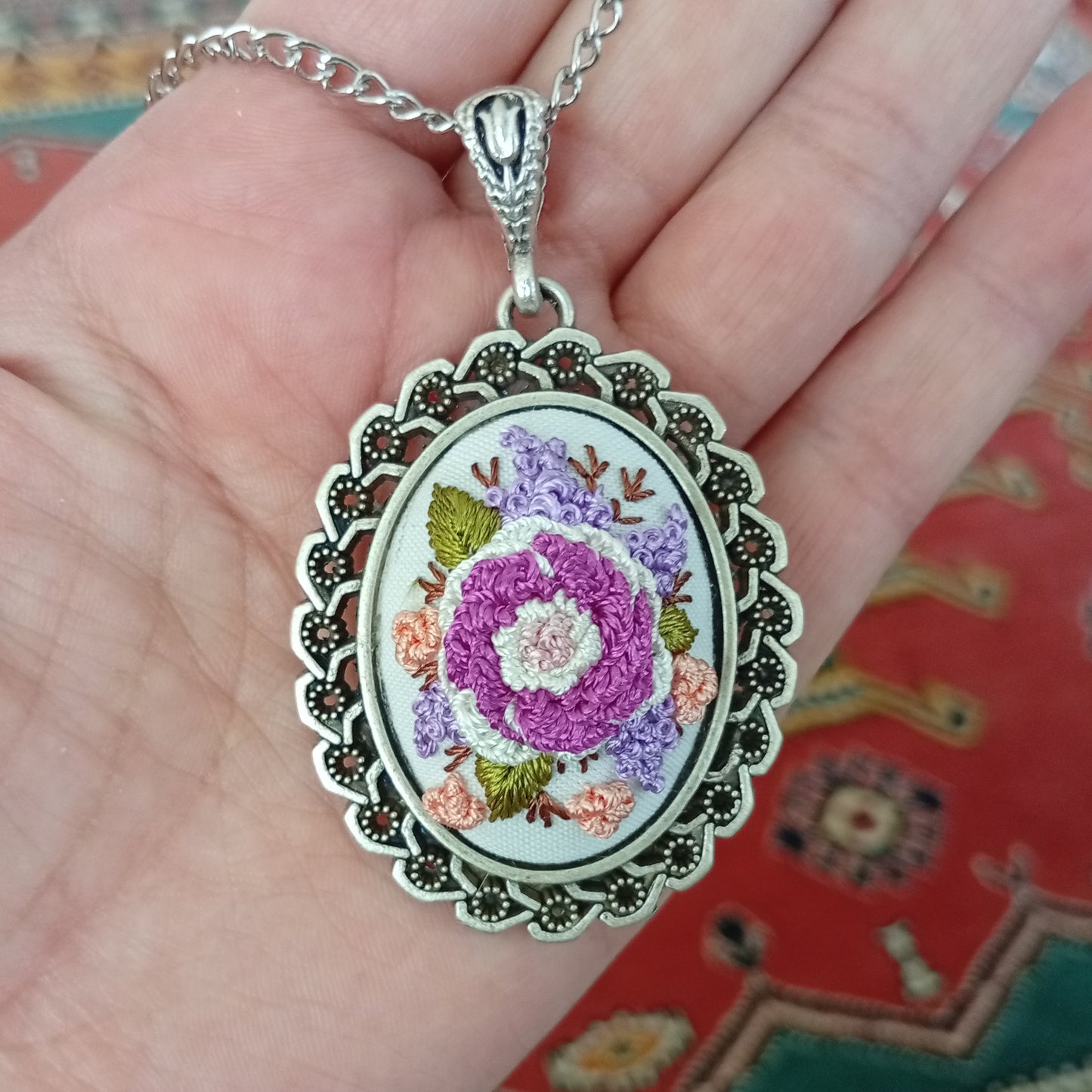 Hand Made Necklaces-Rococo Embroidery Gift ideas