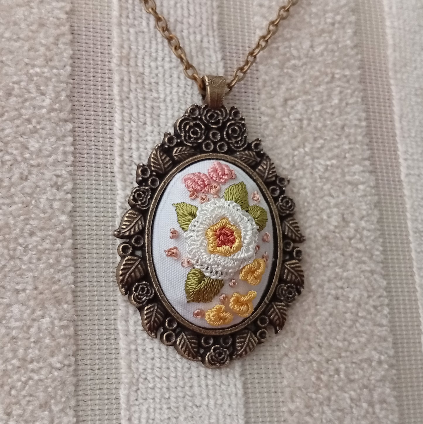 Hand Made Necklaces-Rococo Embroidery Gift ideas